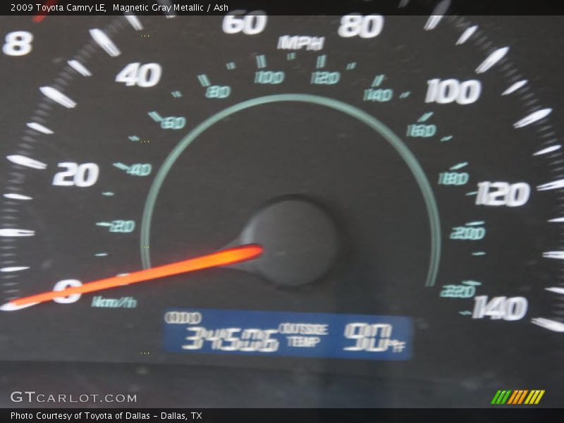 Magnetic Gray Metallic / Ash 2009 Toyota Camry LE