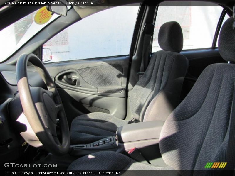 Black / Graphite 2004 Chevrolet Cavalier LS Sedan