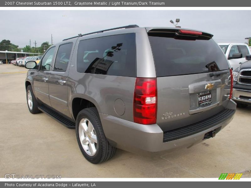Graystone Metallic / Light Titanium/Dark Titanium 2007 Chevrolet Suburban 1500 LTZ
