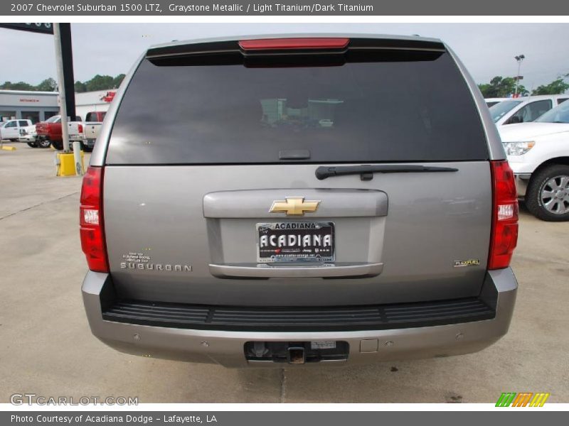 Graystone Metallic / Light Titanium/Dark Titanium 2007 Chevrolet Suburban 1500 LTZ
