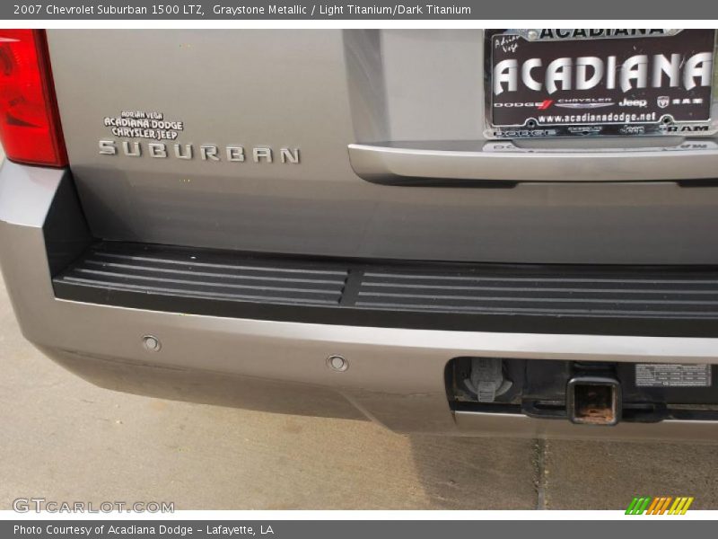 Graystone Metallic / Light Titanium/Dark Titanium 2007 Chevrolet Suburban 1500 LTZ