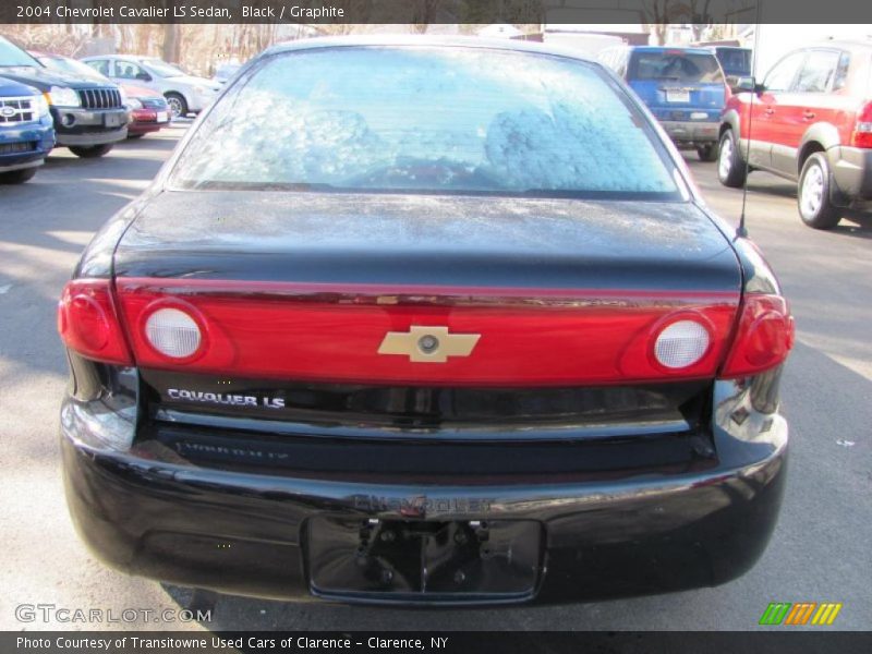 Black / Graphite 2004 Chevrolet Cavalier LS Sedan