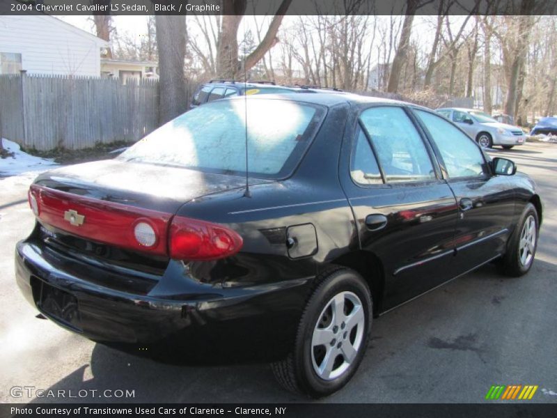 Black / Graphite 2004 Chevrolet Cavalier LS Sedan