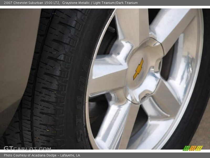 Graystone Metallic / Light Titanium/Dark Titanium 2007 Chevrolet Suburban 1500 LTZ