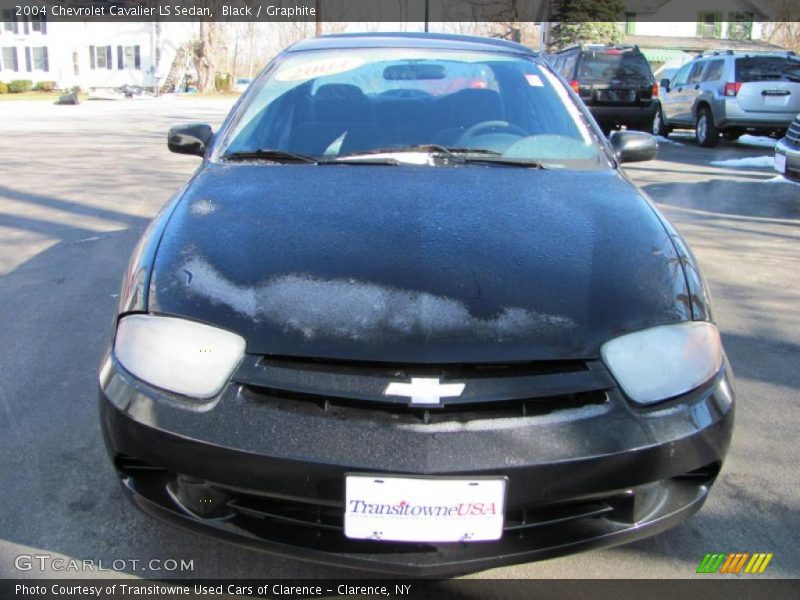 Black / Graphite 2004 Chevrolet Cavalier LS Sedan