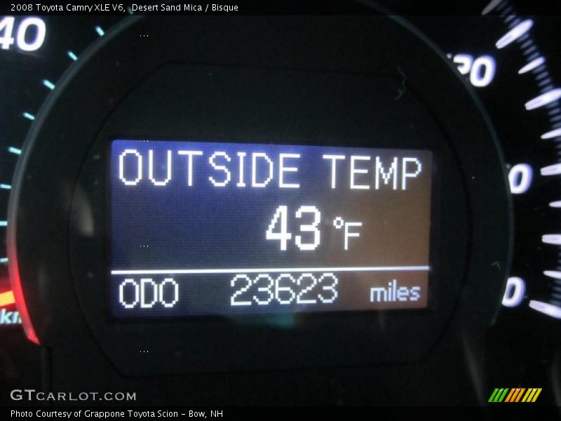 Desert Sand Mica / Bisque 2008 Toyota Camry XLE V6