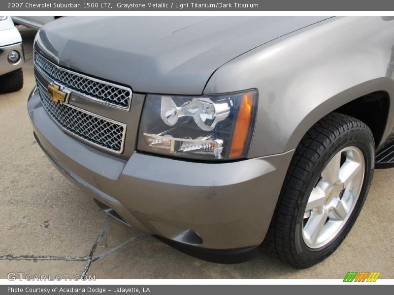 Graystone Metallic / Light Titanium/Dark Titanium 2007 Chevrolet Suburban 1500 LTZ