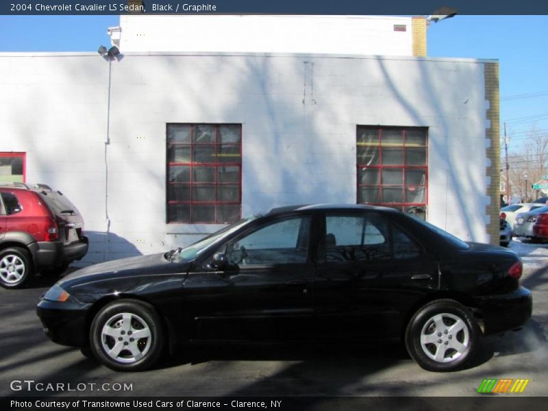 Black / Graphite 2004 Chevrolet Cavalier LS Sedan