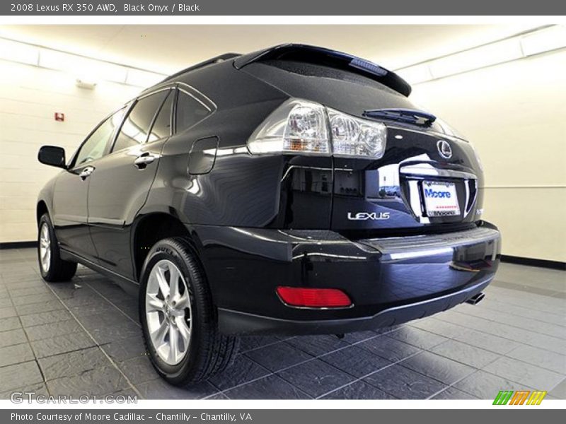 Black Onyx / Black 2008 Lexus RX 350 AWD