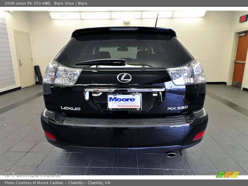 Black Onyx / Black 2008 Lexus RX 350 AWD
