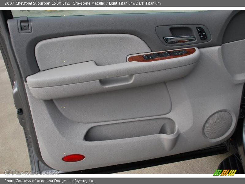 Graystone Metallic / Light Titanium/Dark Titanium 2007 Chevrolet Suburban 1500 LTZ