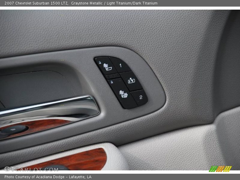 Graystone Metallic / Light Titanium/Dark Titanium 2007 Chevrolet Suburban 1500 LTZ