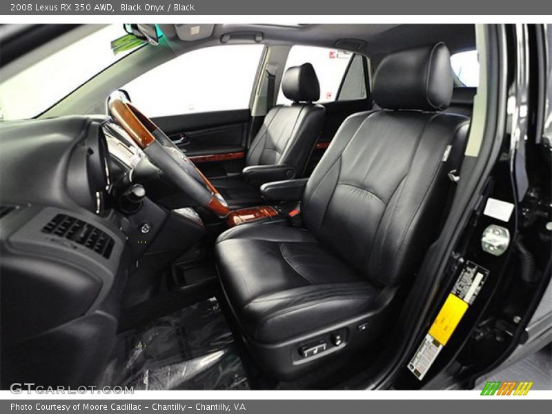 Black Onyx / Black 2008 Lexus RX 350 AWD