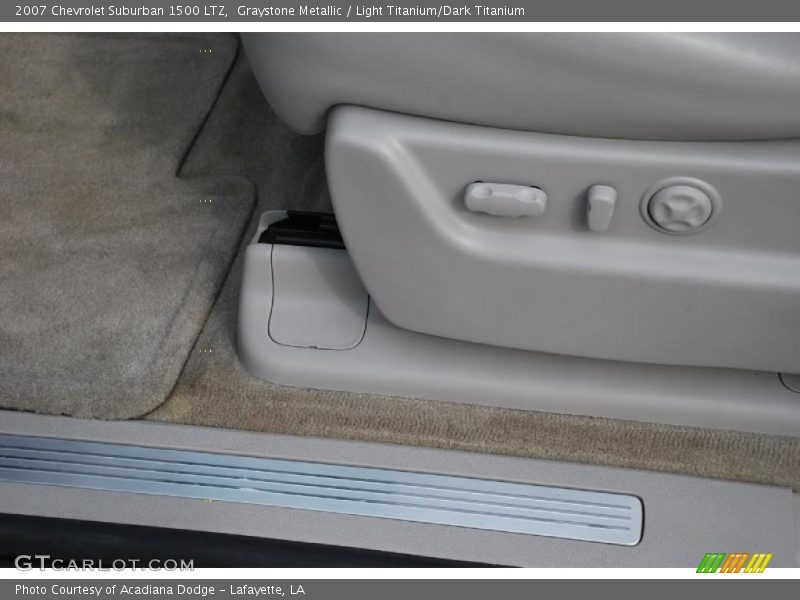 Graystone Metallic / Light Titanium/Dark Titanium 2007 Chevrolet Suburban 1500 LTZ