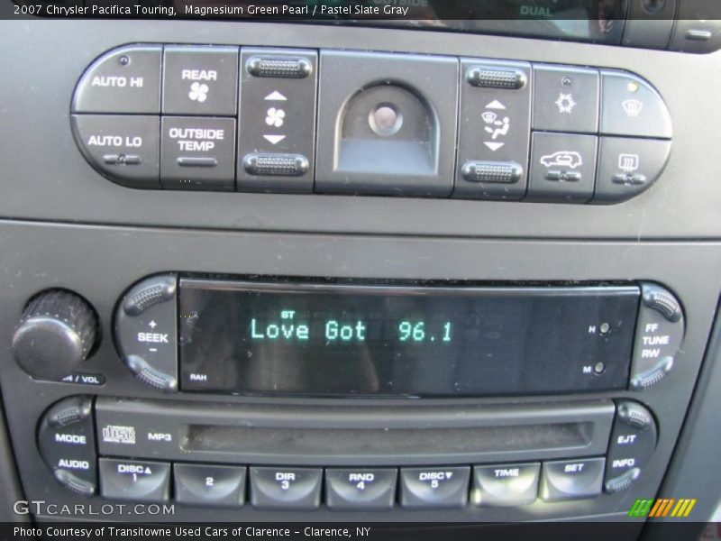Magnesium Green Pearl / Pastel Slate Gray 2007 Chrysler Pacifica Touring
