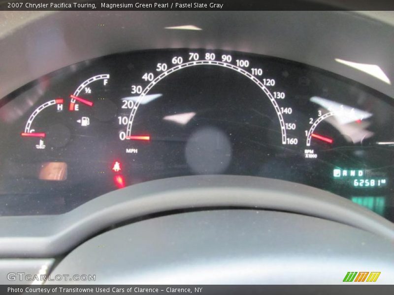 Magnesium Green Pearl / Pastel Slate Gray 2007 Chrysler Pacifica Touring