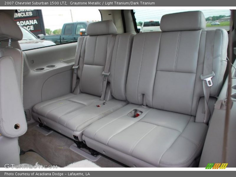  2007 Suburban 1500 LTZ Light Titanium/Dark Titanium Interior