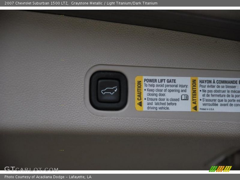 Graystone Metallic / Light Titanium/Dark Titanium 2007 Chevrolet Suburban 1500 LTZ