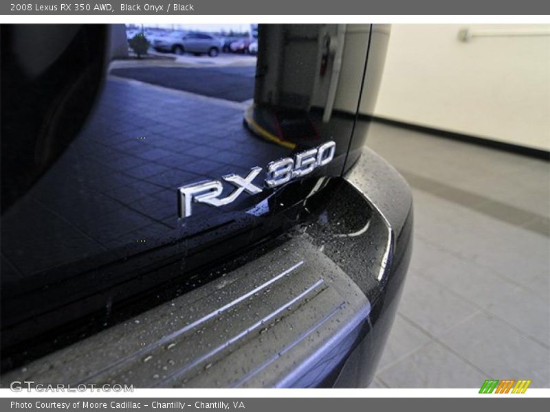 Black Onyx / Black 2008 Lexus RX 350 AWD