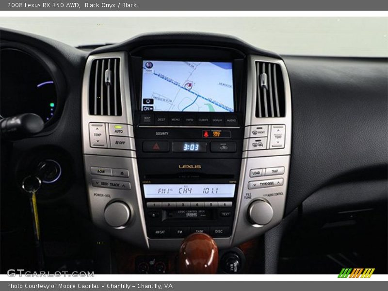 Black Onyx / Black 2008 Lexus RX 350 AWD