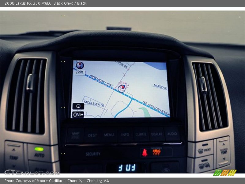 Black Onyx / Black 2008 Lexus RX 350 AWD