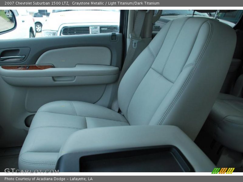 Graystone Metallic / Light Titanium/Dark Titanium 2007 Chevrolet Suburban 1500 LTZ