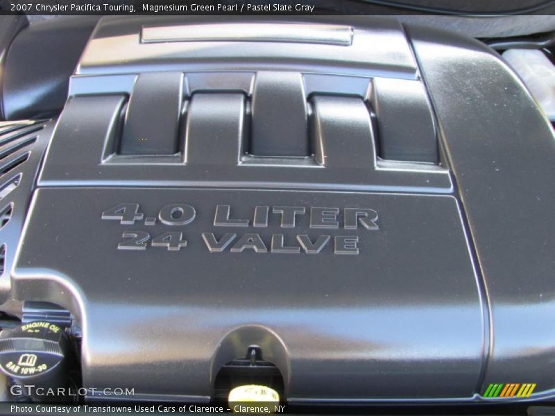 Magnesium Green Pearl / Pastel Slate Gray 2007 Chrysler Pacifica Touring