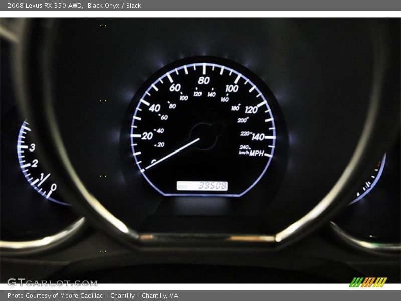 Black Onyx / Black 2008 Lexus RX 350 AWD