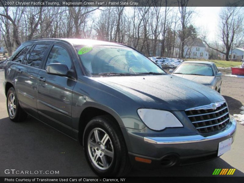 Magnesium Green Pearl / Pastel Slate Gray 2007 Chrysler Pacifica Touring