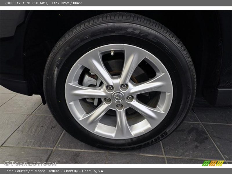 Black Onyx / Black 2008 Lexus RX 350 AWD