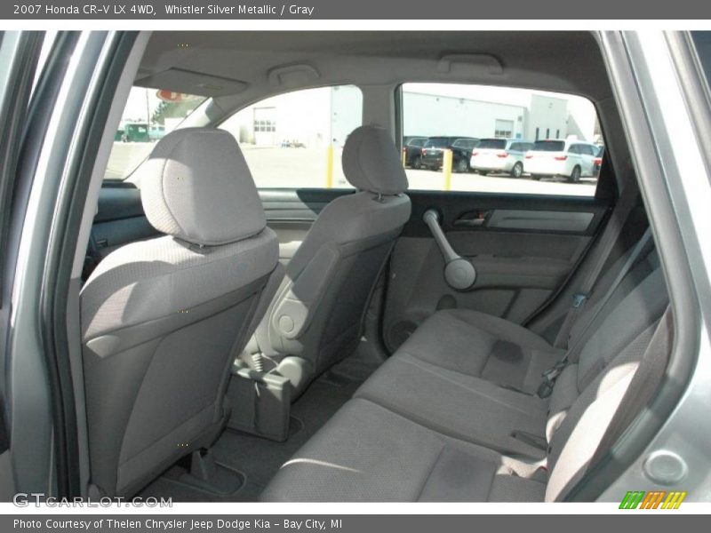 Whistler Silver Metallic / Gray 2007 Honda CR-V LX 4WD