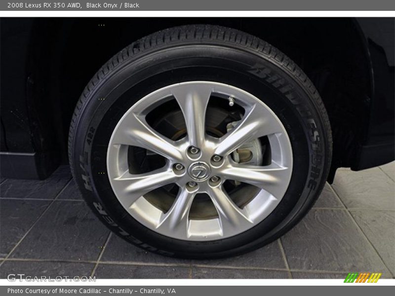 Black Onyx / Black 2008 Lexus RX 350 AWD