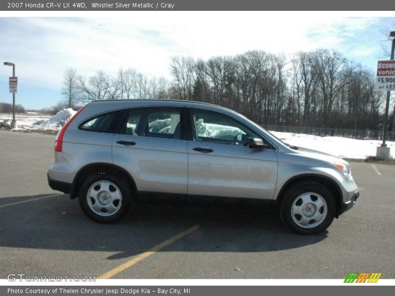 Whistler Silver Metallic / Gray 2007 Honda CR-V LX 4WD