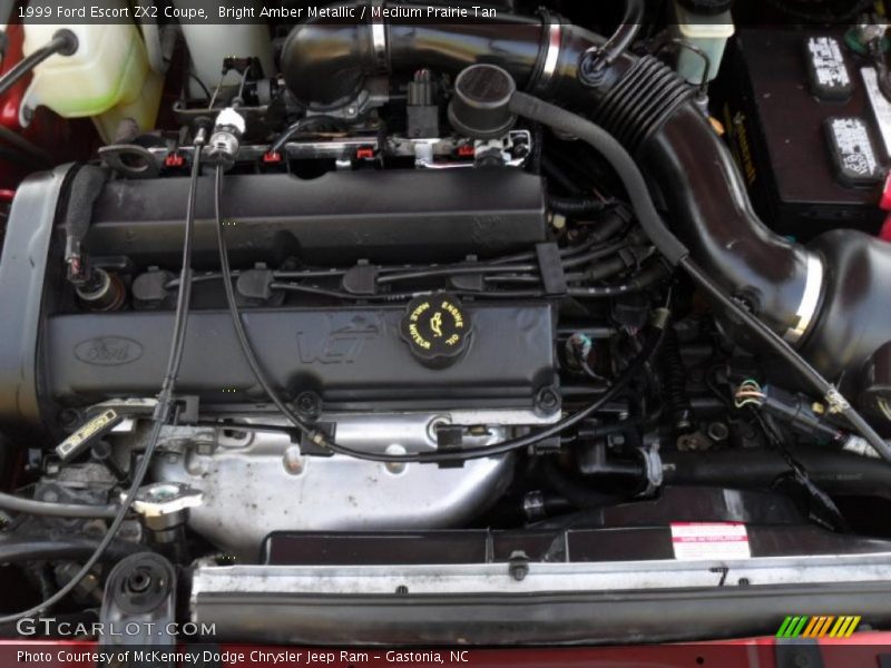  1999 Escort ZX2 Coupe Engine - 2.0 Liter DOHC 16-Valve 4 Cylinder