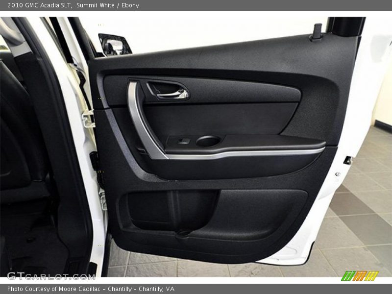 Summit White / Ebony 2010 GMC Acadia SLT