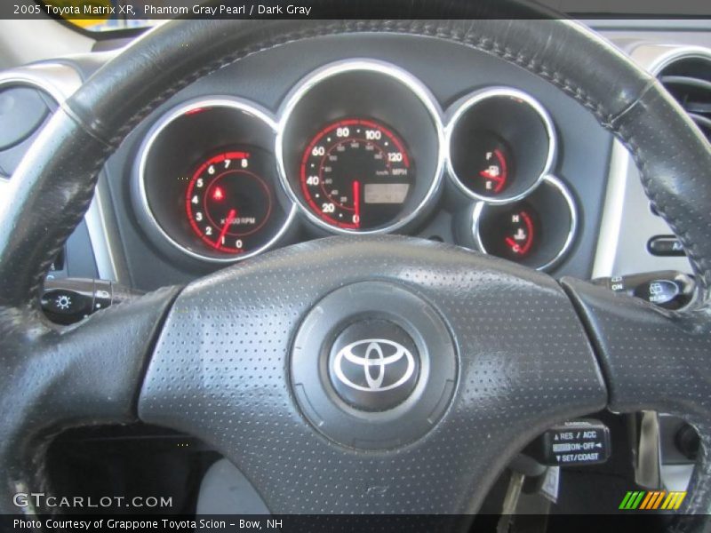 Phantom Gray Pearl / Dark Gray 2005 Toyota Matrix XR
