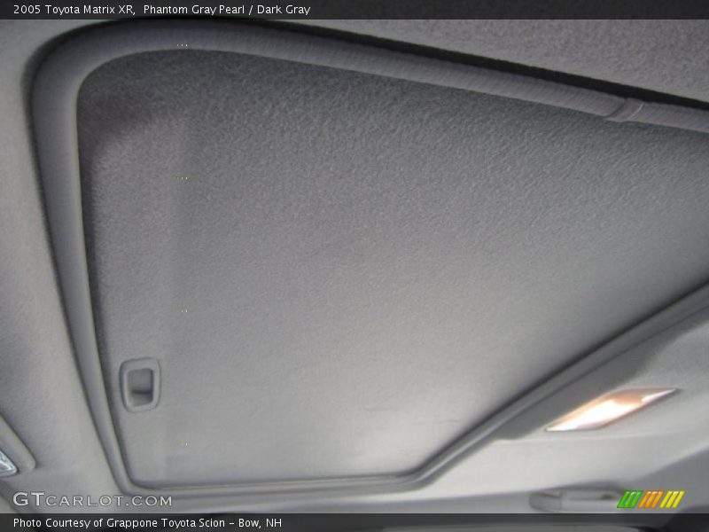 Phantom Gray Pearl / Dark Gray 2005 Toyota Matrix XR