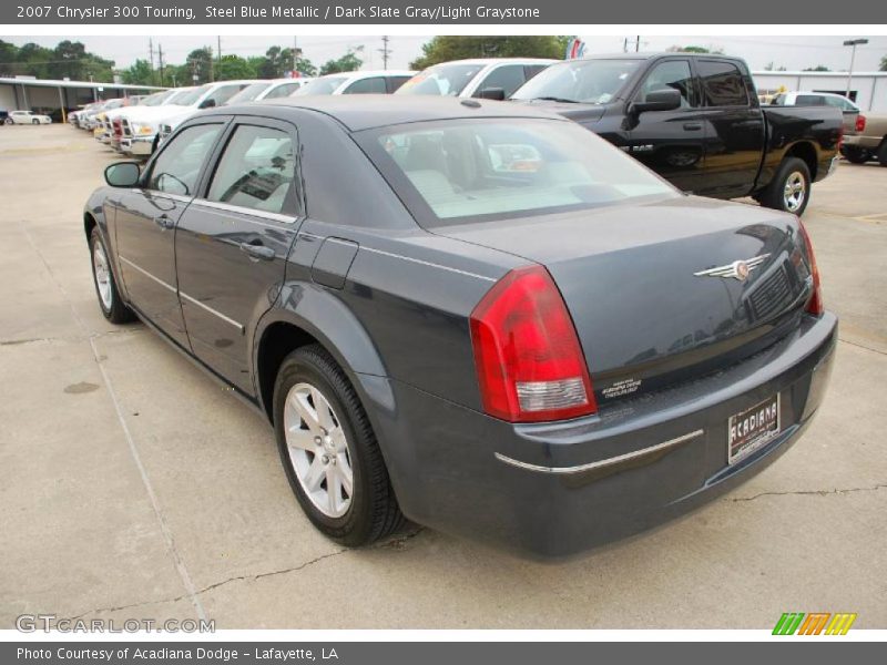 Steel Blue Metallic / Dark Slate Gray/Light Graystone 2007 Chrysler 300 Touring