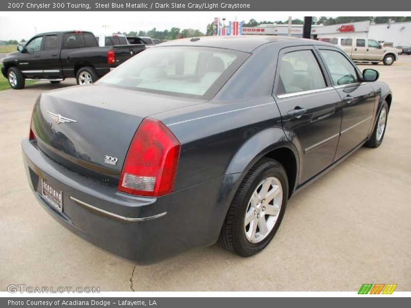 Steel Blue Metallic / Dark Slate Gray/Light Graystone 2007 Chrysler 300 Touring