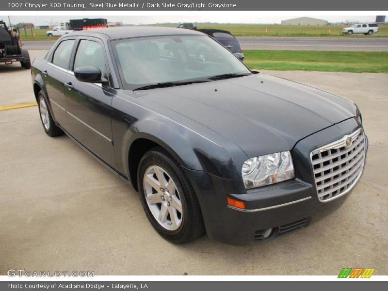 Steel Blue Metallic / Dark Slate Gray/Light Graystone 2007 Chrysler 300 Touring