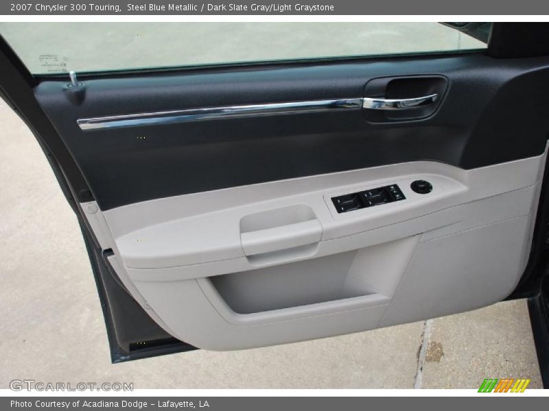 Steel Blue Metallic / Dark Slate Gray/Light Graystone 2007 Chrysler 300 Touring