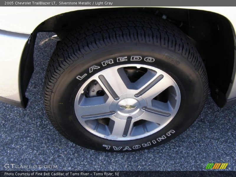 Silverstone Metallic / Light Gray 2005 Chevrolet TrailBlazer LT
