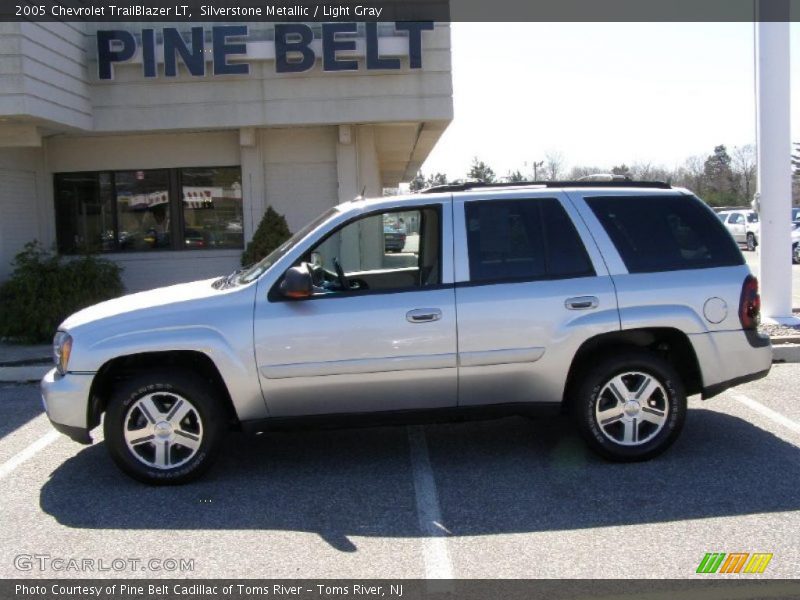 Silverstone Metallic / Light Gray 2005 Chevrolet TrailBlazer LT