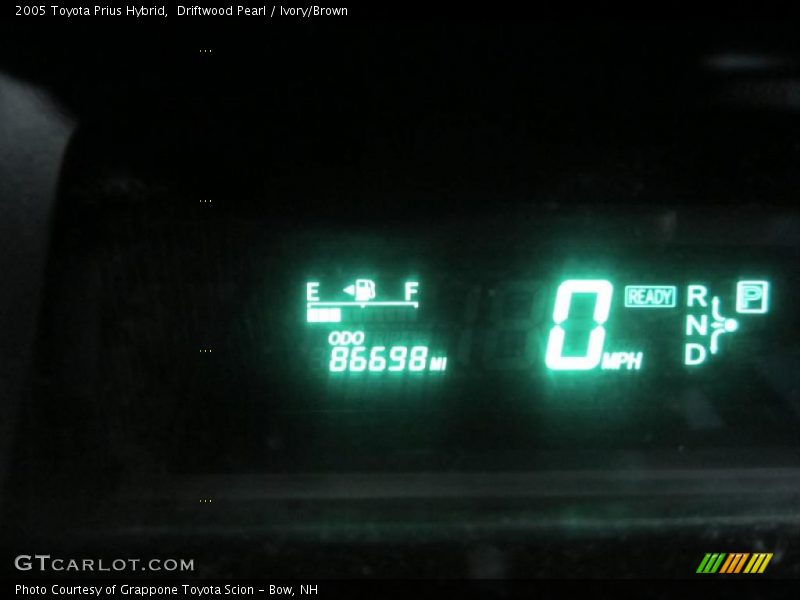 Driftwood Pearl / Ivory/Brown 2005 Toyota Prius Hybrid