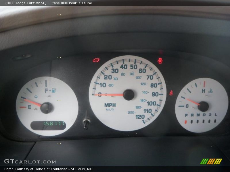  2003 Caravan SE SE Gauges