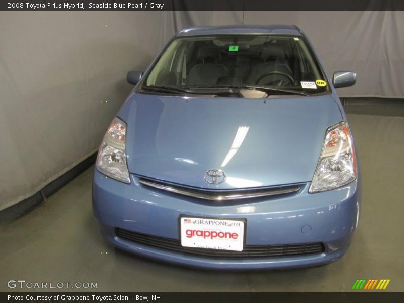 Seaside Blue Pearl / Gray 2008 Toyota Prius Hybrid