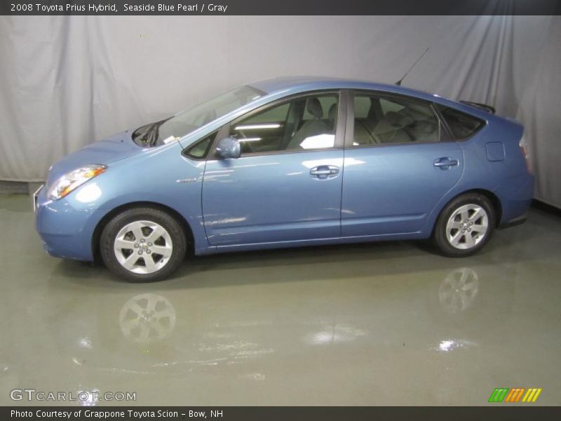 Seaside Blue Pearl / Gray 2008 Toyota Prius Hybrid