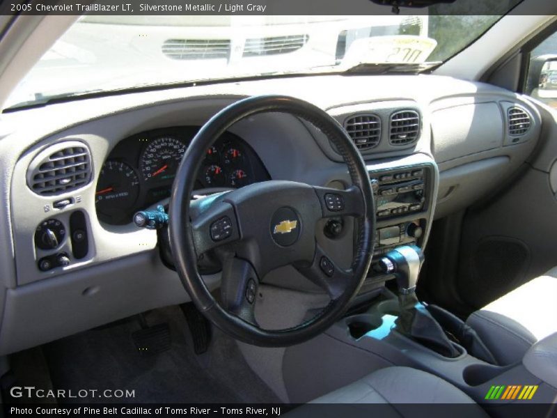 Silverstone Metallic / Light Gray 2005 Chevrolet TrailBlazer LT