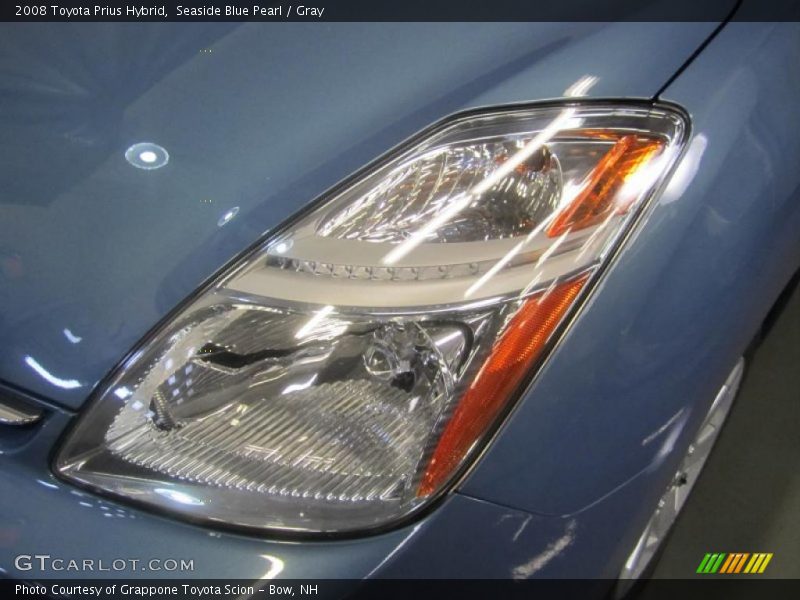 Seaside Blue Pearl / Gray 2008 Toyota Prius Hybrid