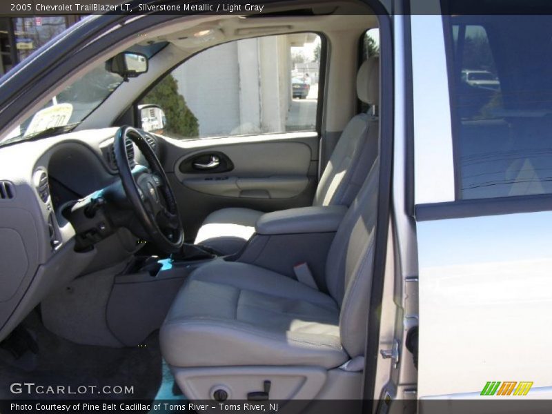 Silverstone Metallic / Light Gray 2005 Chevrolet TrailBlazer LT